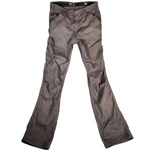 ARIAT REBAR M4 Relaxed Bootcut Work Pants Mens Gray 33X36‎